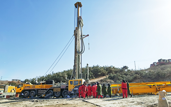 山東棲霞金礦救援，徐工全力以赴！