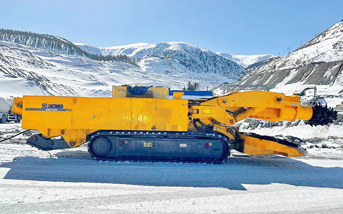 F10硬巖，徐工EBZ260單日掘進破9米！