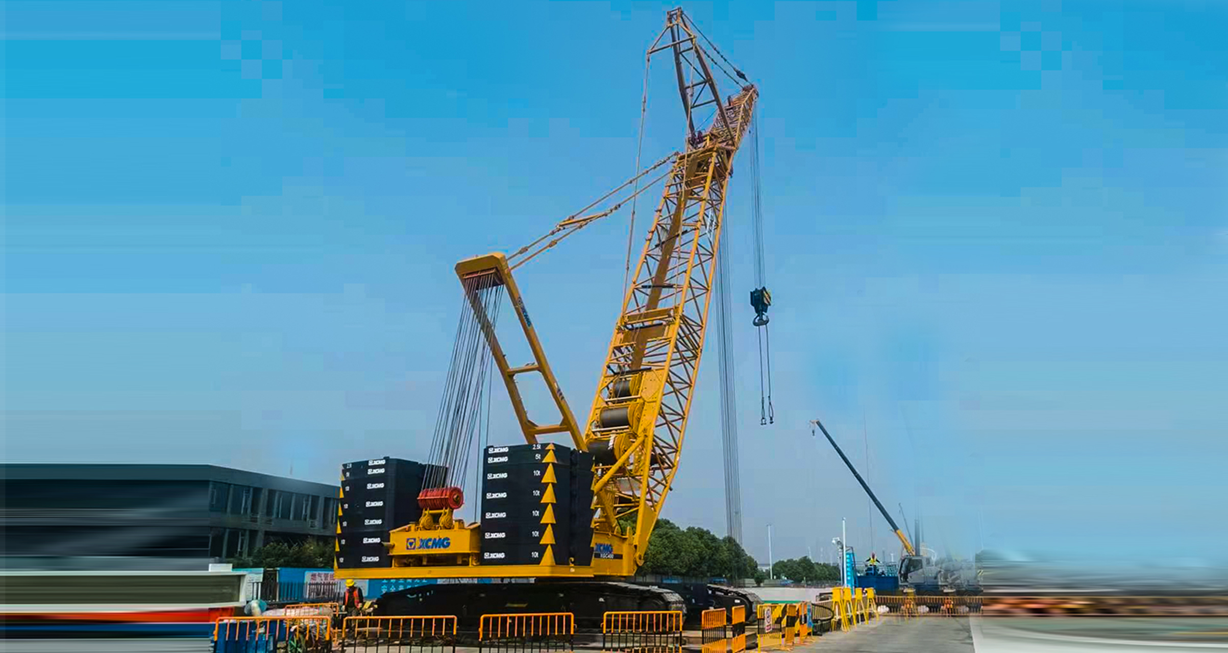 【全球之履】德陽站！XGC400助力鐵路線盾構(gòu)機(jī)安裝~