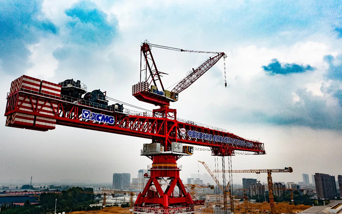 23000噸米！徐工“全球最大塔機”下線交付！