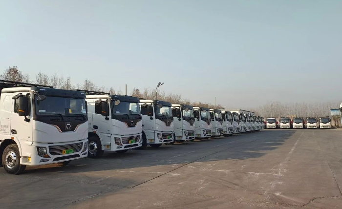 首批交付！徐工純電動(dòng)牽引車開進(jìn)山東聊城