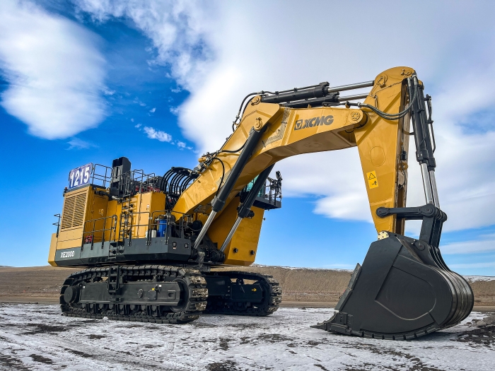 可動率超95%！徐工XE2000礦用挖掘機好評如潮