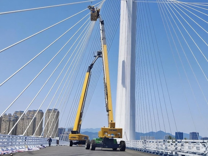 穩(wěn)如磐石！XGS70K毫米級守護博士大橋“生命線”！