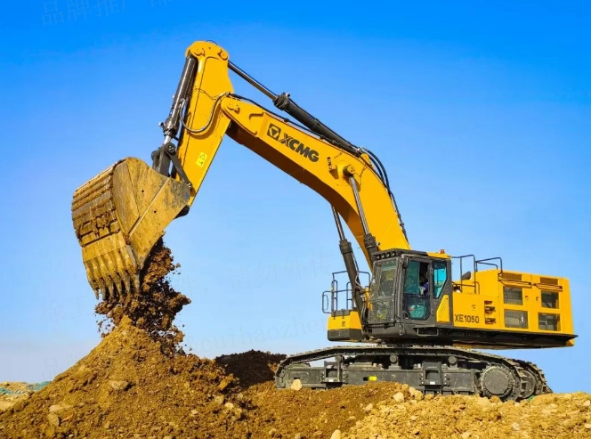徐工礦用挖掘機XE1050——重載高效，百噸王者！