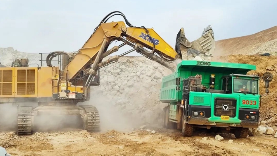 綠色高效+駐礦服務，徐工礦山機械真給力！