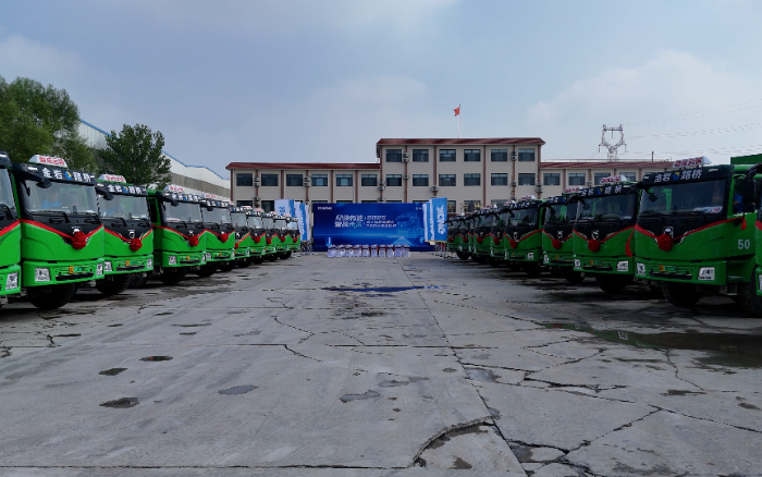 200臺徐工新能源重卡，奔赴華北！