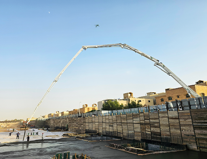 徐工泵車馳騁沙特 為房建注入“中國(guó)力量”