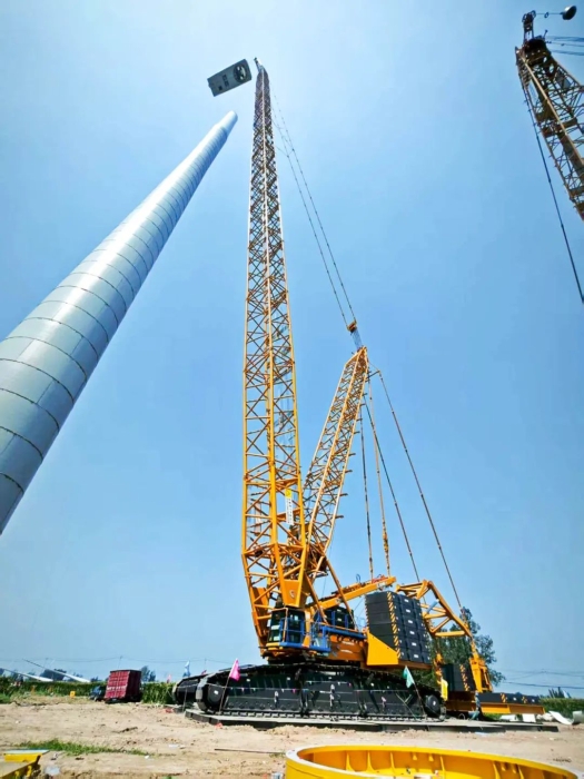 40分鐘精準(zhǔn)就位！徐工新品XLC15000M實戰(zhàn)首秀~