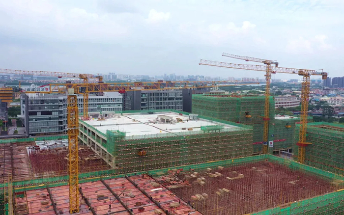 產(chǎn)業(yè)升級(jí) | 徐工群塔助力佛山機(jī)器人智能產(chǎn)業(yè)園