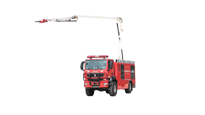 化學(xué)隔離帶開(kāi)辟消防車