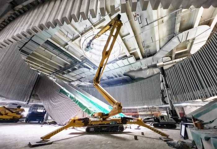 狹窄+跨障？徐工XGA26X-Li“蜘蛛俠”專治難題